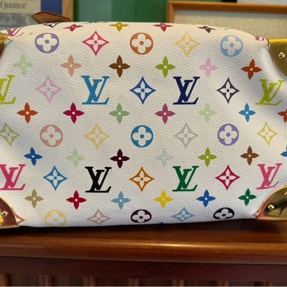 Authentic, Louis Vuitton Murakami White, Speedy - Picture 4 of 9